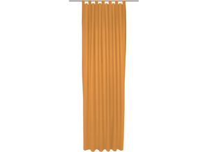 4004567418168 - Vorhang WIRTH Dim out Gardinen Gr 215 cm Schlaufen 142 cm orange Schlaufen nach Maß