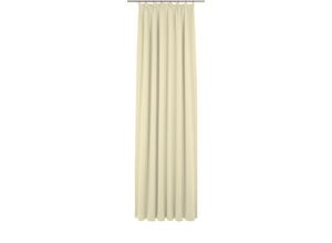 4004567427023 - Vorhang WIRTH Sunday Gardinen Gr 165 cm Kräuselband 142 cm beige (creme) Kräuselband nach Maß