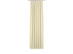 4004567427122 - Vorhang WIRTH Sunday Gardinen Gr 265 cm Kräuselband 142 cm beige (creme) Kräuselband nach Maß