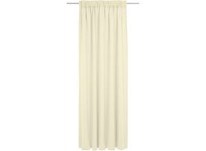 4004567427481 - Vorhang WIRTH Sunday beige (creme) Gardinen 355cm Multifunktionsband 142cm Baumwolle Polyester nach Maß B142cm H355cm