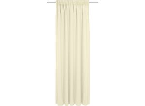 4004567427511 - Vorhang WIRTH Sunday beige (creme) Gardinen 385cm Multifunktionsband 142cm Baumwolle Polyester nach Maß B142cm H385cm