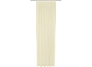 4004567427887 - Vorhang WIRTH Sunday Gardinen Gr 215 cm Schlaufen 142 cm beige (creme) Schlaufen nach Maß