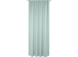 4004567464202 - Vorhang ADAM Uni Collection blau (helltürkis) B142cm H355cm Baumwolle (Bio-Baumwolle) Gardinen Blickdichter Vorhang Uni Collection aus Bio-Baumwolle Made in Germany