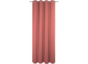 4004567467647 - Vorhang ADAM Vorhang Uni Collection Light aus 100 % Bio-Baumwolle Ösen (1 St) rot B142cm H285cm Baumwolle (Bio-Baumwolle) Gardinen Vorhang Uni Collection Light aus 100% Bio-Baumwolle Ösen (1 St)