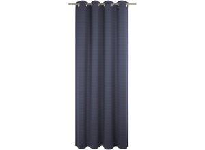 4004567476175 - Vorhang ADAM Vorhang Uni Collection Light aus 100 % Bio-Baumwolle Ösen (1 St) blau (dunkelblau) B142cm H175cm Baumwolle (Bio-Baumwolle) Gardinen Vorhang Uni Collection Light aus 100% Bio-Baumwolle Ösen (1 St)