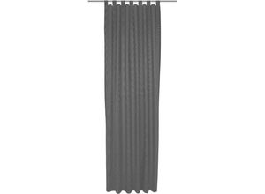 4004567479718 - Vorhang ADAM Uni Collection light schwarz B142cm H205cm Baumwolle (Bio-Baumwolle) Gardinen aus 100% Bio-Baumwolle