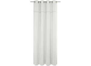 4004567485412 - Vorhang WIRTH Wiessee Gardinen Gr 145 cm Ösen 150 cm weiß Landhaus Gardinen nach Maß