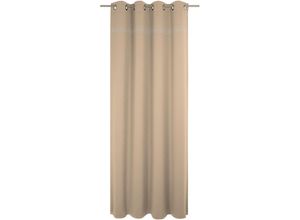 4004567486600 - Vorhang WIRTH Wiessee Gardinen Gr 255 cm Ösen 150 cm beige (natur) Landhaus Gardinen nach Maß