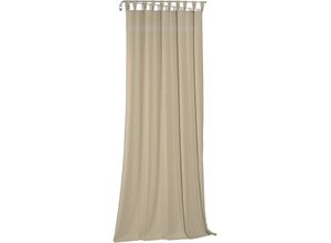 4004567486969 - Vorhang WIRTH Wiessee Gardinen Gr 345 cm Schlaufen 150 cm beige (natur) Landhaus Gardinen nach Maß