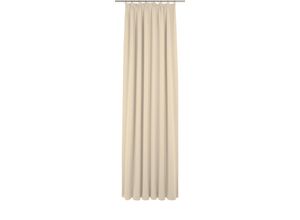 4004567492496 - Vorhang WIRTH Newbury Gardinen Gr 205 cm Kräuselband 130 cm beige Kräuselband nach Maß