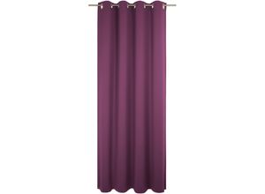 4004567502782 - Vorhang WIRTH Newbury lila (beere) Gardinen 215cm Ösen 130cm Baumwolle Polyester nach Maß B130cm H215cm 4004567502782 - Vorhang WIRTH Newbury lila (beere) Gardinen 215cm Ösen 130cm Baumwolle Polyester nach Maß B130cm H215cm