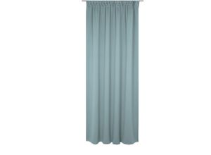 4004567505776 - Vorhang WIRTH Newbury blau (mittelblau) Gardinen 235cm Multifunktionsband 130cm Baumwolle Polyester nach Maß B130cm H235cm 4004567505776 - Vorhang WIRTH Newbury blau (mittelblau) Gardinen 235cm Multifunktionsband 130cm Baumwolle Polyester nach Maß B130cm H235cm