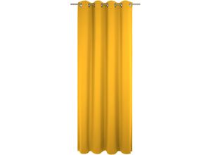 4004567520809 - Vorhang WIRTH Umea Gr 1 gold (goldfarben) B132cm H145cm Jacquard Polyester Gardinen