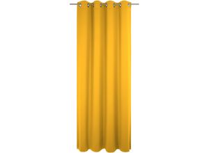 4004567520830 - Vorhang WIRTH Umea Gr 4 gold (goldfarben) B132cm H245cm Jacquard Polyester Gardinen