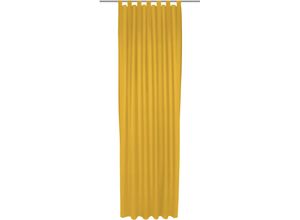 4004567520878 - Vorhang WIRTH Umea Gr 4 gold (goldfarben) Gardinen 245cm Schlaufen 132cm Polyester B132cm H245cm