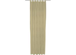 4004567528249 - Vorhang WIRTH Westport Gardinen Gr 225 cm Schlaufen 132 cm beige Schlaufen