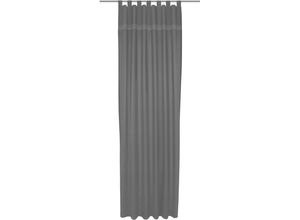 4004567532925 - Vorhang WIRTH Wiessee Gr 1 grau Gardinen 75cm Schlaufen 125cm Baumwolle Leinen Modal B125cm H75cm 4004567532925 - Vorhang WIRTH Wiessee Gr 1 grau Gardinen 75cm Schlaufen 125cm Baumwolle Leinen Modal B125cm H75cm