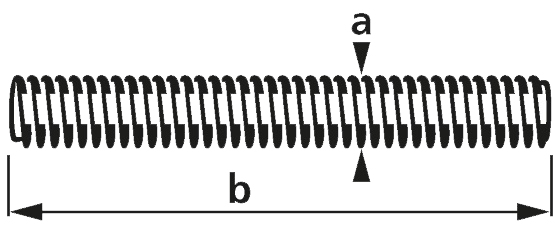 4004575218002 - Gewindestange m 3 x 1000 mm verzinkt 48 din 976 3093220 - Suki