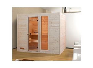 4004581436407 - Weka Sauna Valida 2 mit Zusatzfenster 239 x 203 x 189 cm