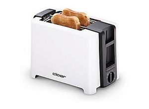 4004631014401 - CLOER Toaster Schwarz Weiß Edelstahl 900 W 3531