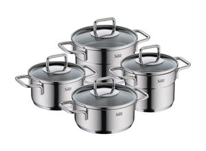 4004633306412 - Topf-Set SILIT Extra Cook grau (edelstahl) Töpfe SiliTherm Universalboden induktionsgeeignet spülmaschinengeeignet 4004633306412 - Topf-Set SILIT Extra Cook grau (edelstahl) Töpfe SiliTherm Universalboden induktionsgeeignet spülmaschinengeeignet