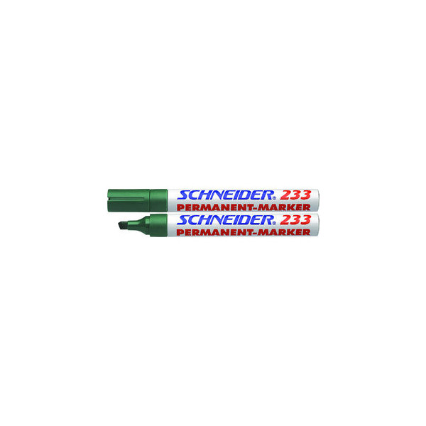 4004675000125 - Permanentmarker Maxx 233 grün 1-5 mm Keilspitze 4004675000125 Schneider