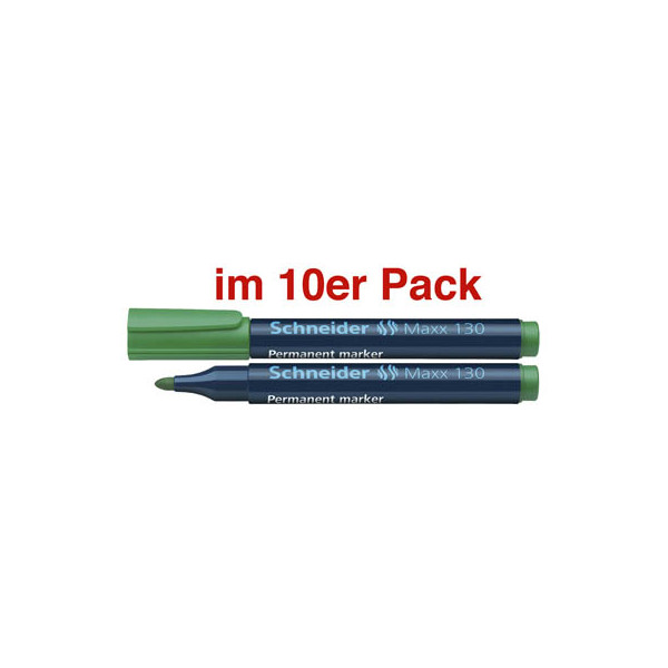 4004675006462 - Permanentmarker Maxx 130 grün 1-3mm Rundspitze