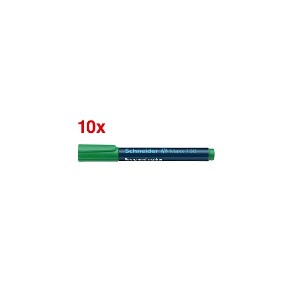 4004675006479 - Maxx 130 Permanentmarker grün 10 - 30 mm 4004675006479 10 Stück