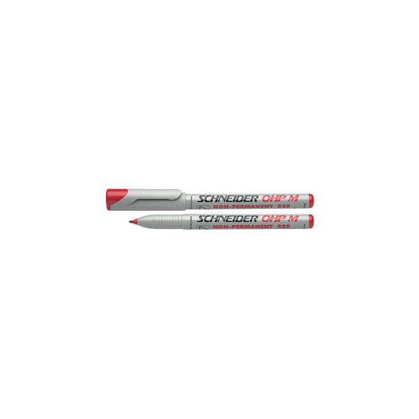 4004675012128 - Folienstift OHP 225 M rot 10 mm non-permanent 4004675012128