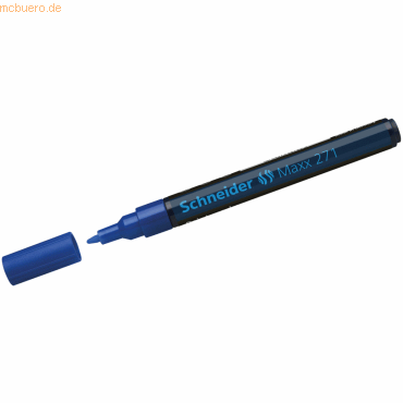 4004675027320 - Lackmarker Maxx 271 Rundspitze Strichstärke 1-2mm blau 4