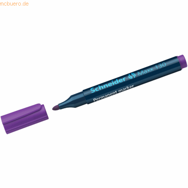 4004675038180 - Permanent-Marker Maxx 130 violett Rundspitze 1-3mm 40046750