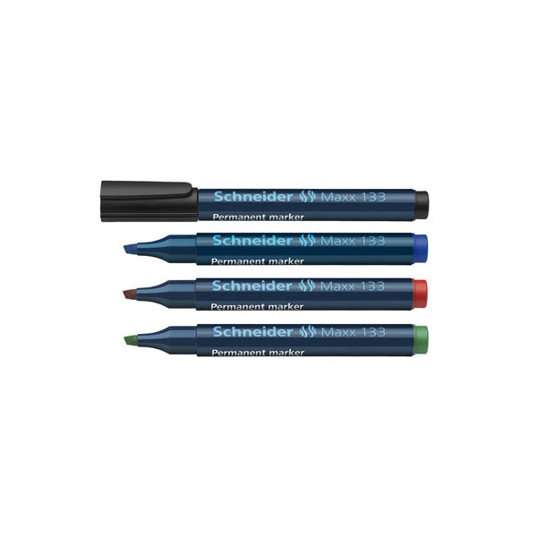 4004675039200 - Permanentmarker Maxx 133farbs Permanentmarker schwarz blau rot grün 10 - 40 mm