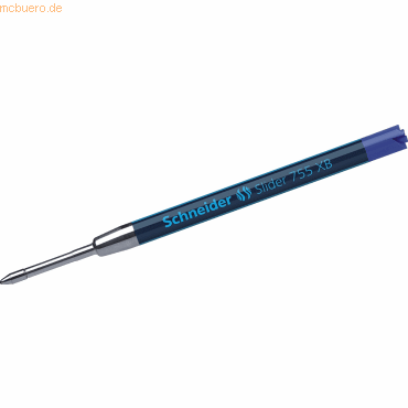 4004675078506 - Kugelschreibermine Slider 755 175503 Großraummine blau XB 4004675078506 Schneider 4004675078506 - Kugelschreibermine Slider 755 175503 Großraummine blau XB 4004675078506 Schneider