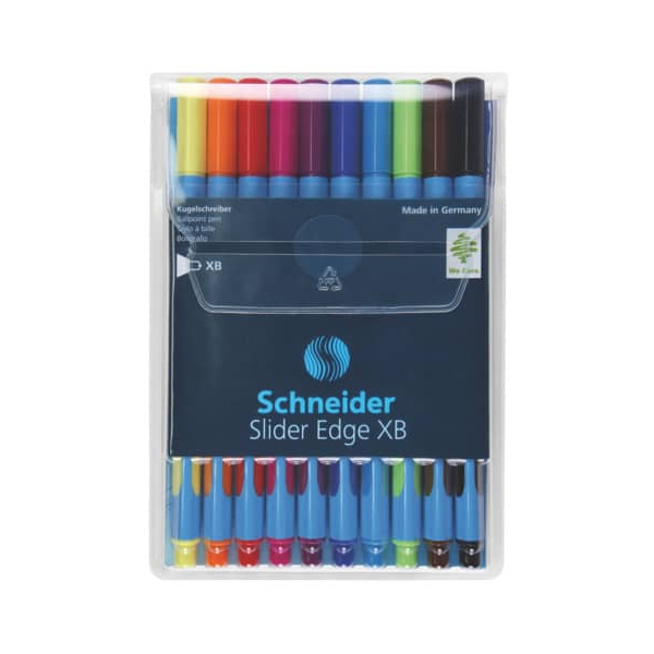 4004675093288 - Kugelschr Slider Edgerichstä M Etui mit 4004675093288 SCHNEIDER 10 Stück