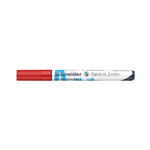 4004675144256 - Acrylmarker Paint-It 310 2mm rot 4004675144256 Schneider