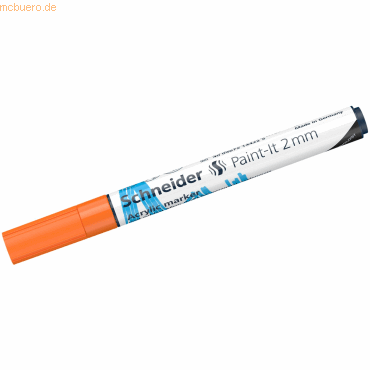 4004675144379 - Acrylmarker Paint-It 310 2mm orange 4004675144379 Schneider