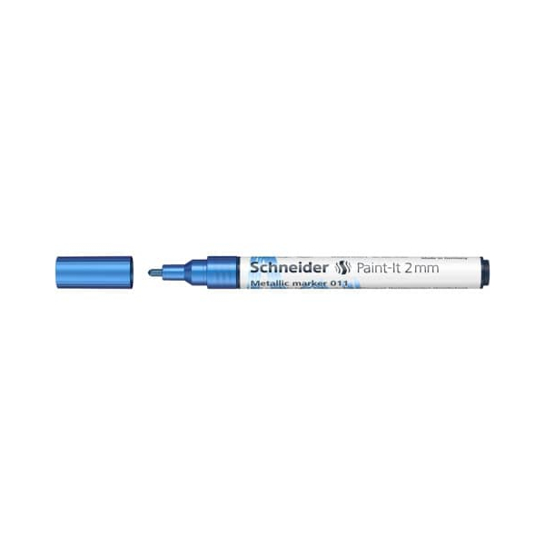 4004675151575 - Metallicmarker 011 Paint-It 2 mm blue metallic 4004675151575 Schneider