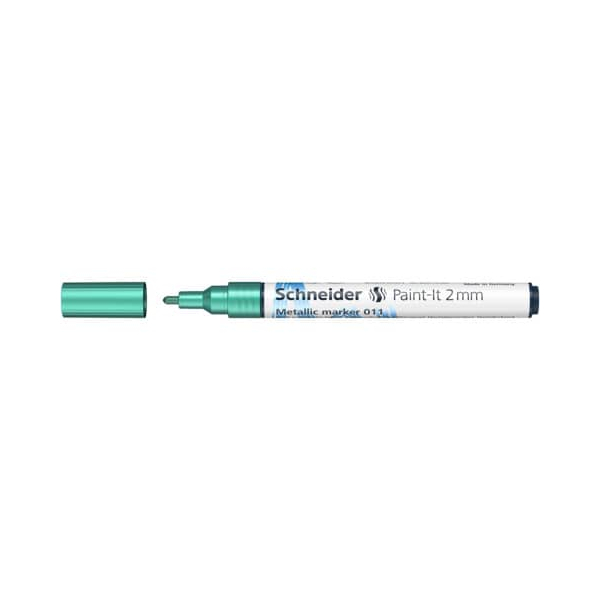 4004675151605 - Metallicmarker 011 Paint-It 2 mm green metallic 4004675151605 Schneider