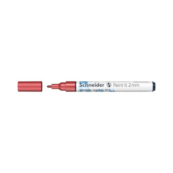 4004675151834 - Metallicmarker 011 Paint-It 2 mm red metallic 4004675151834 Schneider