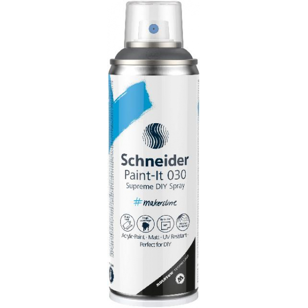 4004675152244 - Supreme DIY Spray Paint-It 030 dark grey 4004675152244 Schneider