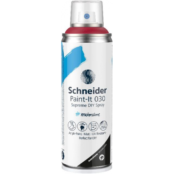 4004675152541 - Supreme DIY Spray Paint-It 030 royal red 4004675152541 Schneider