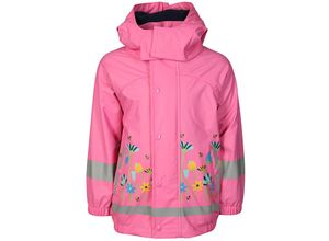 4004701000341 - - Regenjacke BLUMENWIESE mit Innenfleece in rosa Gr74