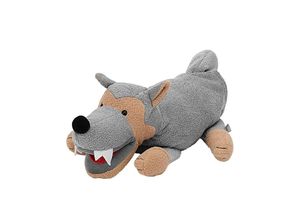 4004701101918 - Handpuppe WOLF in grau braun