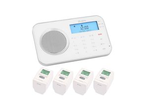 4004721686792 - 4 Stück Smart Home Heizkörperthermostatt Starterset Steuerung Heizung App & WLAN 4004721686792 - 4 Stück Smart Home Heizkörperthermostatt Starterset Steuerung Heizung App & WLAN