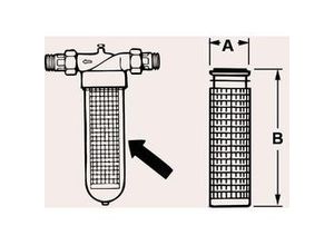 4004722563160 - Ersatz-Filterelement passend zu Feinfilter