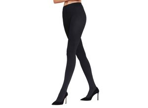 4004758404062 - FALKE Pure Matt Strumpfhose 100 DEN blickdicht matt für Damen schwarz S