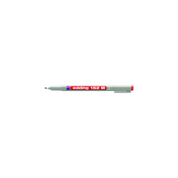 4004764002474 - Folienstift 152 M rot 10 mm non-permanent 4004764002474 Edding