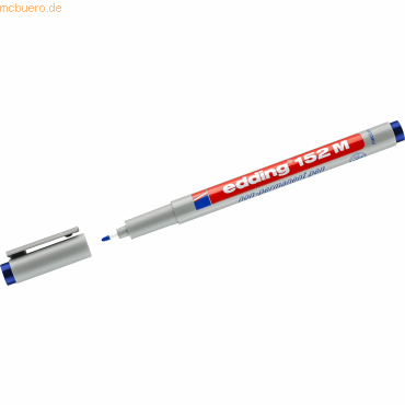 4004764002511 - Folienstift 152 M blau 10 mm non-permanent 4004764002511 Edding 4004764002511 - Folienstift 152 M blau 10 mm non-permanent 4004764002511 Edding