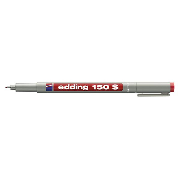 4004764003266 - Folienstift 150 S rot 03 mm non-permanent 4004764003266 Edding