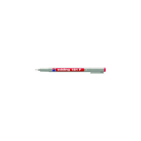 4004764007417 - Folienstift 151 F rot 06 mm non-permanent 4004764007417 Edding